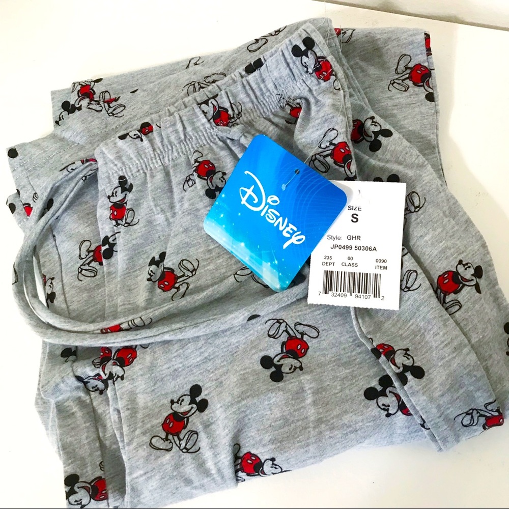 Disney Mickey Mouse Pajama Pants NWT